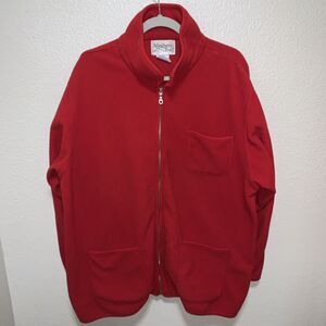 Allegheny Trail Men’s Fleece Jacket Size 2XL Red